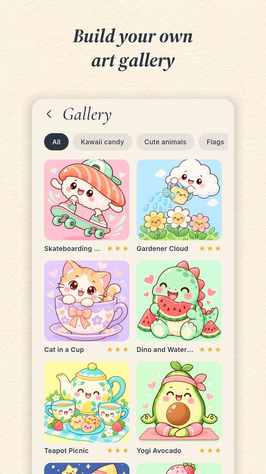 Build your own art gallery