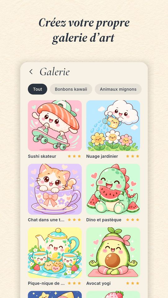 Créez votre propre galerie d’art